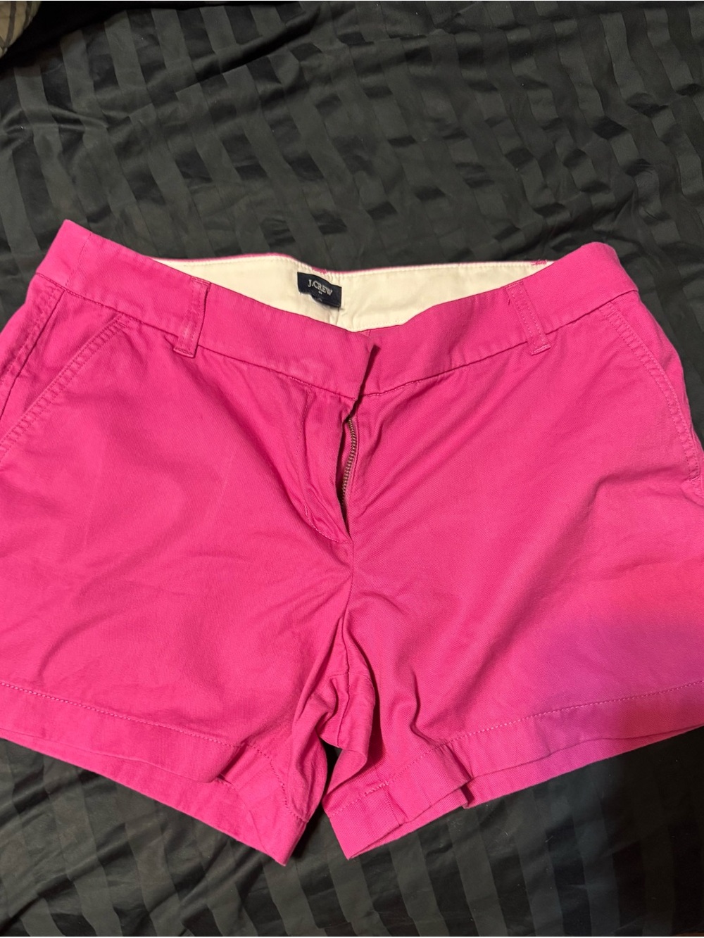 J. Crew Hot Pink Women's Chino Bermuda Shorts